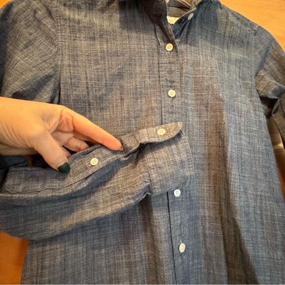 Peter Millar Navy Textured Shirt NWOT - Picture 4 of 7